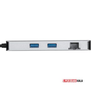 هاب 8 پورت تارگوس مدل Targus Docking Station USB-C Dual HDMI 4K , Ethernet, Micro SD, 2x USB 3.0 DOCK423A (ویتنام) (آکبند بدون جعبه)