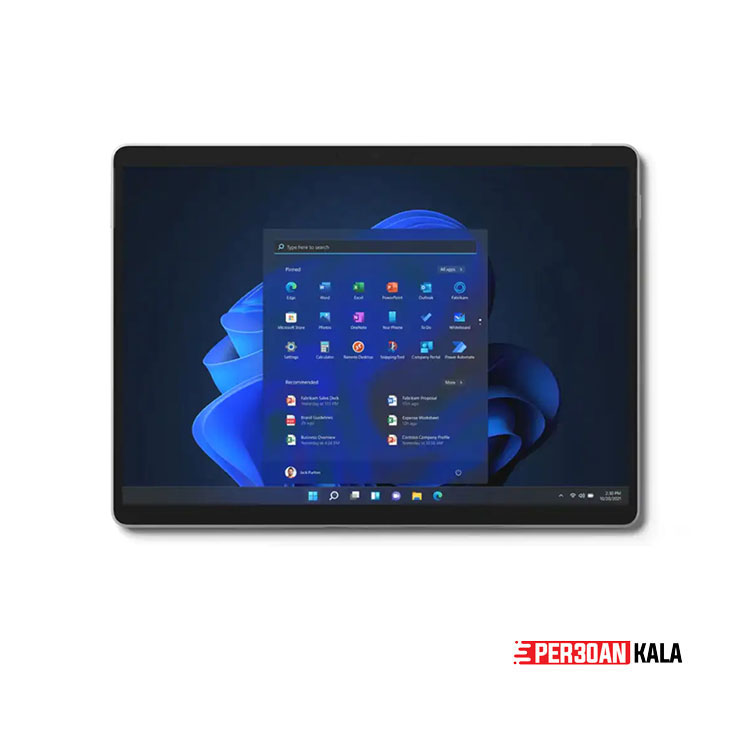 سرفیس پرو 8 استوک cori5 256GB/16GB مایکروسافت Microsoft Surface Pro 8 همراه با کیبورد با جای قلم - Image 2